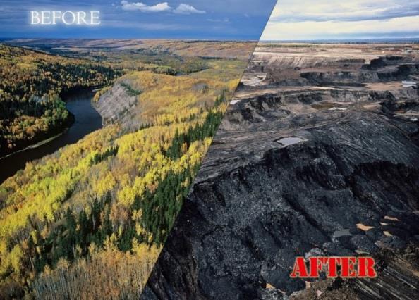 Oil Sands and Oil Shale: Disadvantages needed for processing Severe Pet
