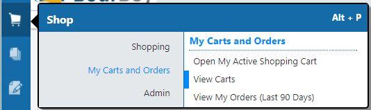 BearBuy Cart Management Demo Access Cart Management Pages & Create New Carts All users will be able to view active cart, draft carts and assigned carts (to you and to others) through My Carts and