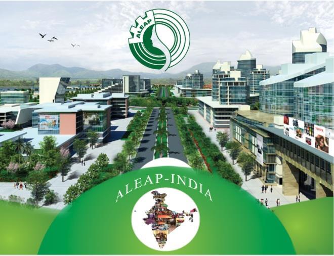 ALEAP GREEN INDUSTRIAL PARKS A-GRIP- A Green approach towards infrastructure ALEAP has gone into development of a new industrial park i.e., Green Industrial Park with the support of GIZ.