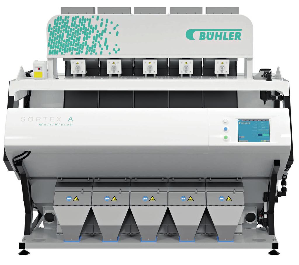 SORTEX A. Engineered optical sorters for nut sorting.
