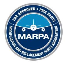 MODIFICATION AND REPLACEMENT PARTS ASSOCIATION 2233 Wisconsin Avenue, NW, Suite 503 Washington, DC 20007 Phone: (202) 628-6777 Fax :( 202) 628-8948 Website: www.pmaparts.