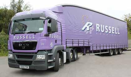 Fully integrated depot network Same day deliveries UK wide next day delivery 24 hour delivery window Russell Road Full and part load service Tanker