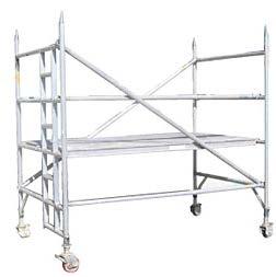 Wheeled Scaffolds Can only be used on a smooth, firm, level surface