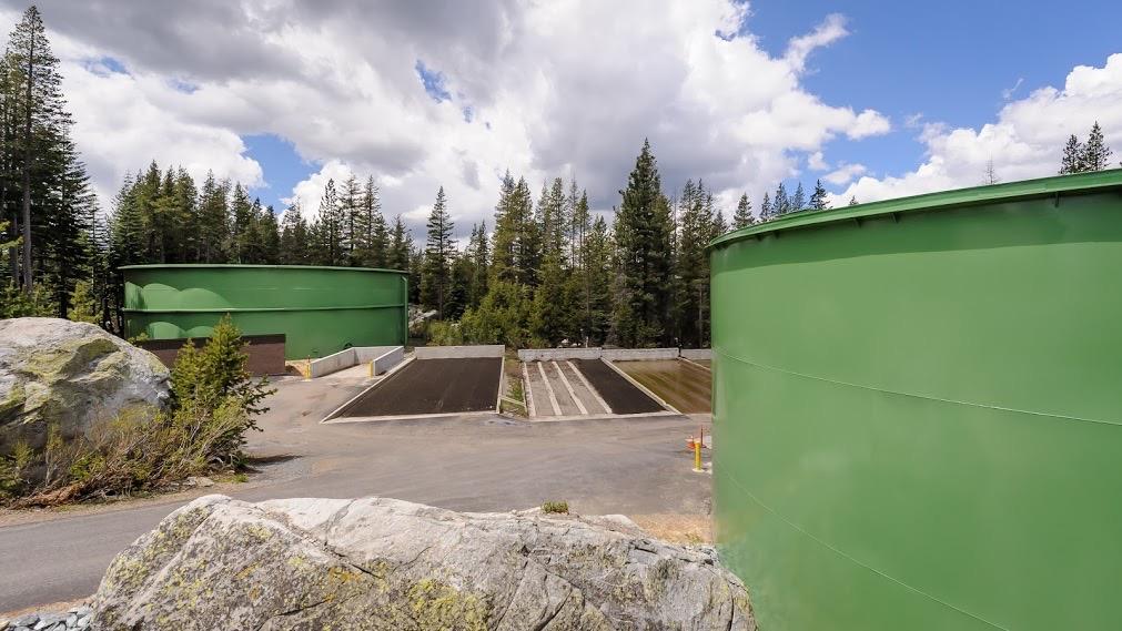 II Emergency Storage Tank/Irrigation Storage Goal: Emergency storage of water In the winter time and during peak ski season, the emergency storage tank is used to store effluent during plant upsets