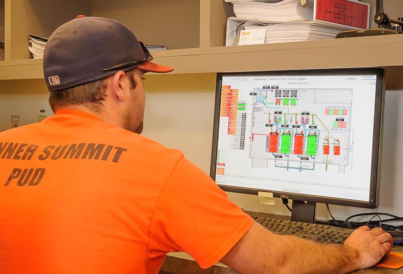 III Supervisory Control and Data Acquisition (SCADA) Personnel Office and Equipment Storage Goal: Remotely control plant functions The SCADA system allows operators the ability to control most plant