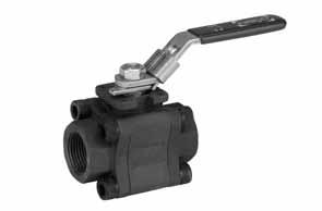 Revision 7/28/2009 One, Two, and Three-Piece Carbon Steel Ball Valves Illustrated Index One-Piece Carbon Steel Ball Valve 2000 lb. CWP One-Piece Bar Stock Carbon Steel Ball Valve 2000 lb.