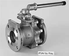 thru 12" Flanged Page 78 Split-Body Stainless Steel Flanged Ball Valve ANSI Class 150 Split-Body Stainless Steel Flanged Ball Valve ANSI Class