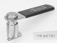 Lever Handle with Memory Stop Allows