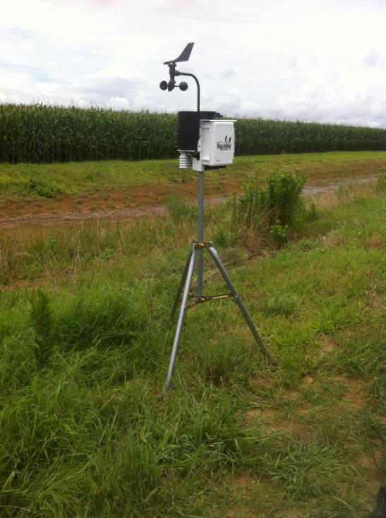 A 6712 ISCO portable sampler was installed