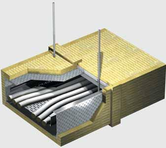 8 Installation Method Single-skin system required to ensure the integrity of fire compartmentation and to contain smoke and flame from ignited cables.