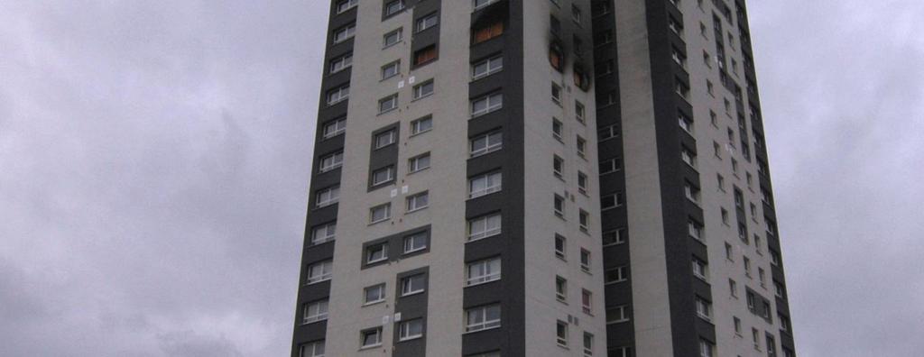 Case study 3 February 2008 A fire occurred in a flat on the 11 th floor of a 22-storey block of flats built during the 1960s and refurbished in