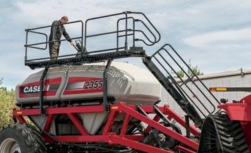 When you outfit your 12- or 16-row Nutri-Tiller with these options, the unit arrives from the factory ready to pair with the 5 series air carts.