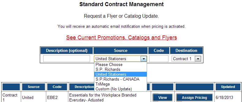 Standard Contract Management Once you have submitted your update request on the Price Plan Management page, the next step is to review and request any changes to your wholesaler consumer priced