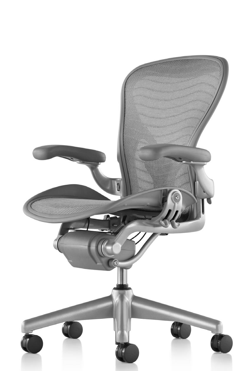 Classic Aeron Chair Design Story Classic Aeron s functionality shows through, contributing to a distinctive look that invites you to sit and experience the chair for yourself.