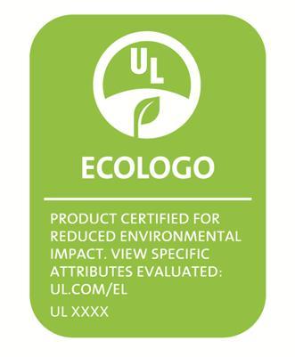 UL ECOLOGO: Multi-Attribute Product Certification ECOLOGO certified products tell the story of a product s environmental performance throughout its lifecycle.