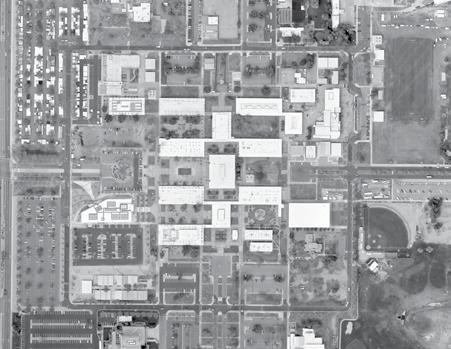 C13-005-PID-0 9 The campus is based on a 15 structural grid that organizes all the building outlines and column locations.