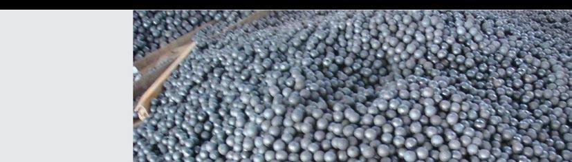 Products Range of Grinding Media Casting Grinding Balls Casting balls are