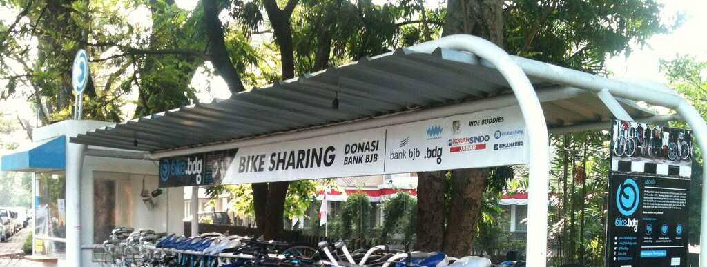 Sustainable Transportation Bike Sharing Bandung Ecovillage#1 has provided bicycle sharing system that is