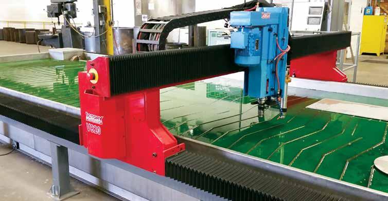 FABRICATION Hendrick s plasma cutting system produces quality cuts on a variety of materials.
