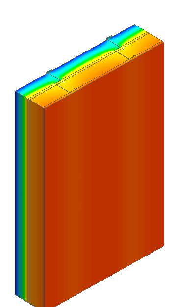Assembly Effective R-Value Thermal Performance of Building Envelope Details for Mid- and High-Rise Buildings (1365-RP) Detail 01 Exterior Insulated 3 5/8 x 1 5/8 Steel Stud (16 O.C.
