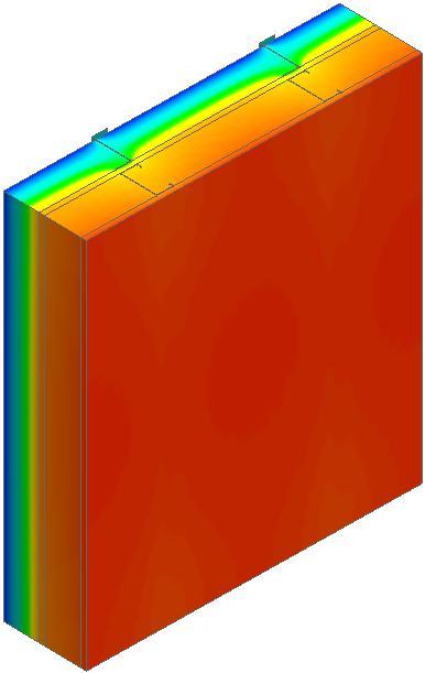 Assembly Effective R-Value Thermal Performance of Building Envelope Details for Mid- and High-Rise Buildings (1365-RP) Detail 04 Exterior Insulated 3 5/8 x 1 5/8 Steel Stud (16 O.C.