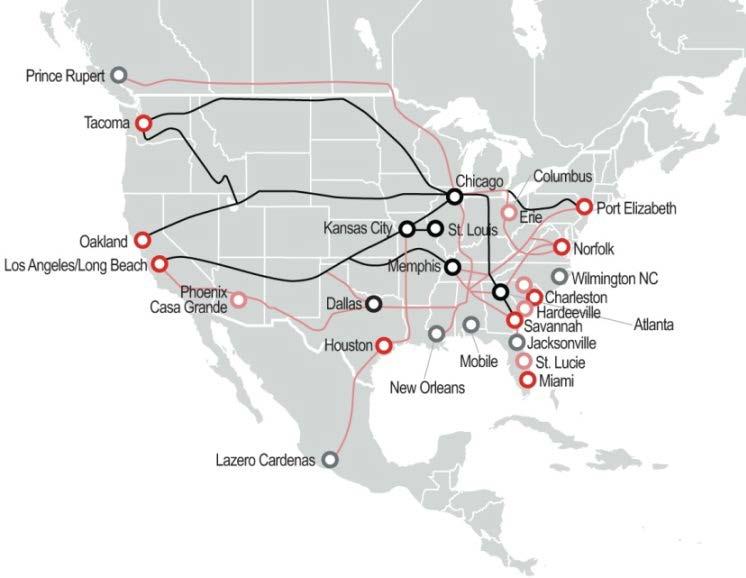 Jones Lang LaSalle Growing U.S. exports will drive Inland Ports Summer 2012 3 The role of inland port development grows Helping such shipments to their destination is the emergence of several U.S. inland ports, hubs designed to move international shipments more effectively between maritime ports and locations throughout the U.