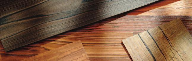 in a flexible, easy to install resilient plank.