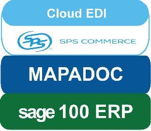 Cloud EDI SWK has partnered with SPS Commerce to form an end-toend EDI solution that combines the SPS Commerce cloud EDI service with SWK s MAPADOC