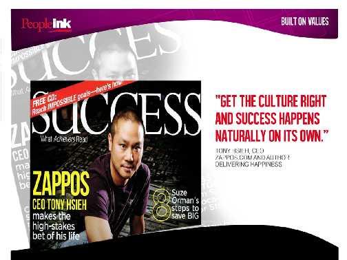 SLIDE 3: Tony Hsieh, CEO of Zappos, has been committed to establishing and nurturing the culture since the day he