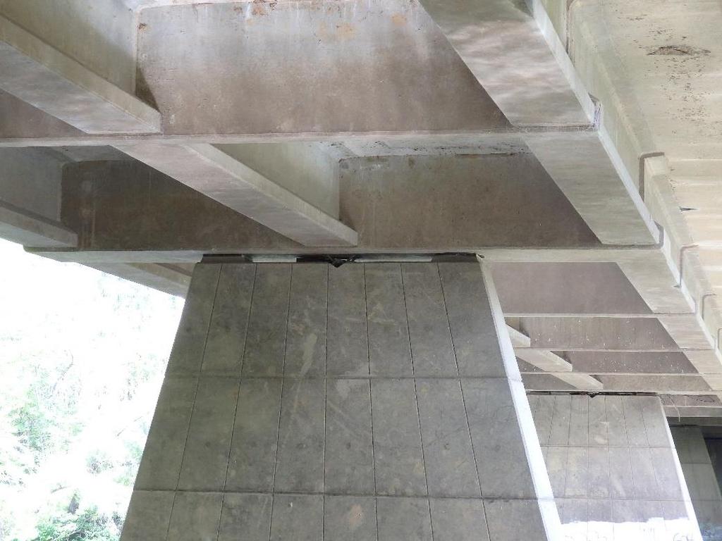 Precast Concrete Segmental Girders Headstock Intermediate Diaphragms Figure 5 Superstructure Arrangement LOAD RATING Although not noted on the original bridge design drawings, the bridge would likely