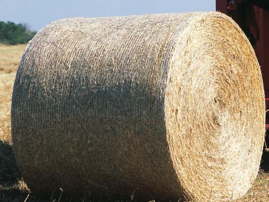 PRECISE TYING AND WRAPPING Consistent, automatic twine tying. The Electric-Controlled Twine Wrap System ensures consistent twine placement so your dense, high-quality bales stay that way.