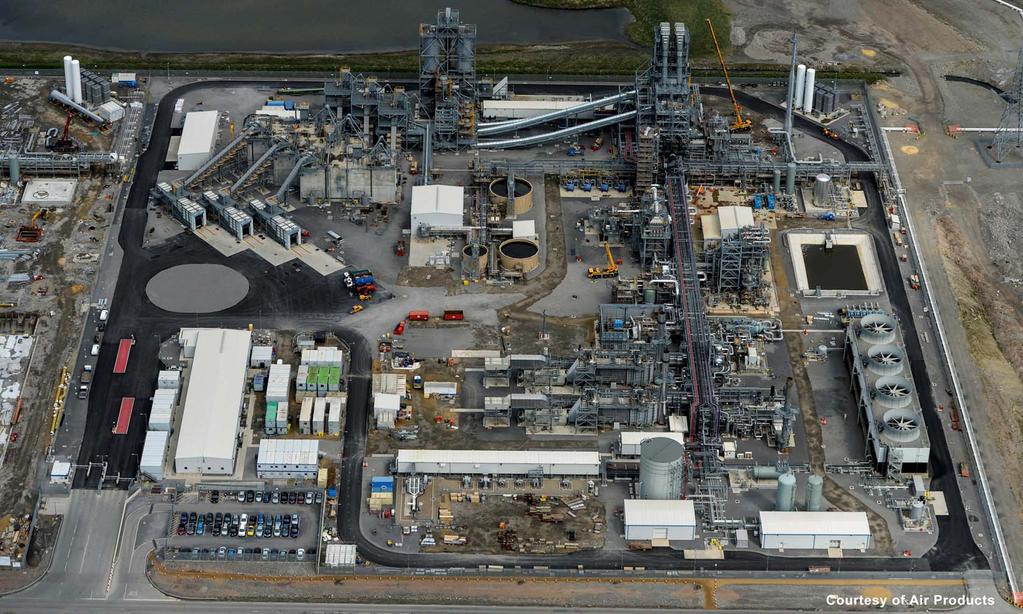 TEES VALLEY, UK: TV1 2015 Feedstock Reception Coke & Flux Silos Feedstock Conveyors WPC Gasifier & Auxiliary Modules