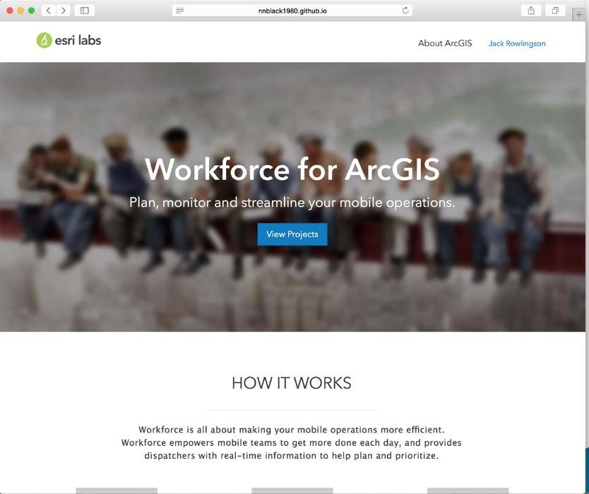 Workforce for ArcGIS Field workforce