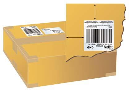 Seal and Label It (continued) General Labeling Don ts Don t cover sender or recipient information with labels or an airbill. Don t place tape or shrink-wrap over labels.