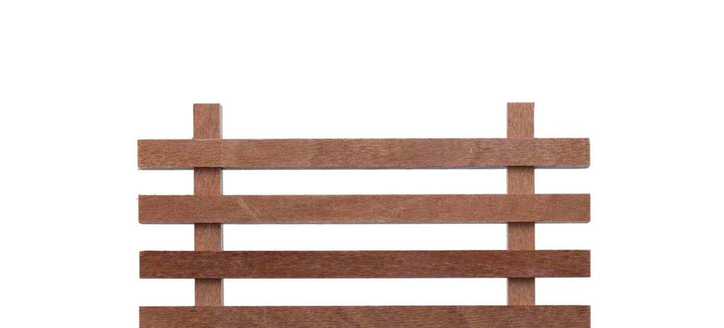 The natural wood grid insert is made of high-quality laminated wood cut