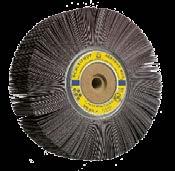 Abrasive mop wheel SM 611 H is equipped with a Ø 13 mm bore hole.