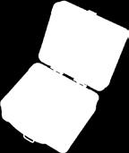 Klingspor case - Contents: 2x Ø 6 mm (330670), 2x Ø 8 mm(330671), 1x Ø 10 mm (330672), 1x Ø 12 mm (330673) Advantages: