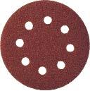 Discs with paper backing, self-fastening Coated abrasives Abrasive paper, self-fastening PS 22 K Properties Applications: Bonding agent Resin Grain Coating Backing Aluminium oxide Semi-open E-paper