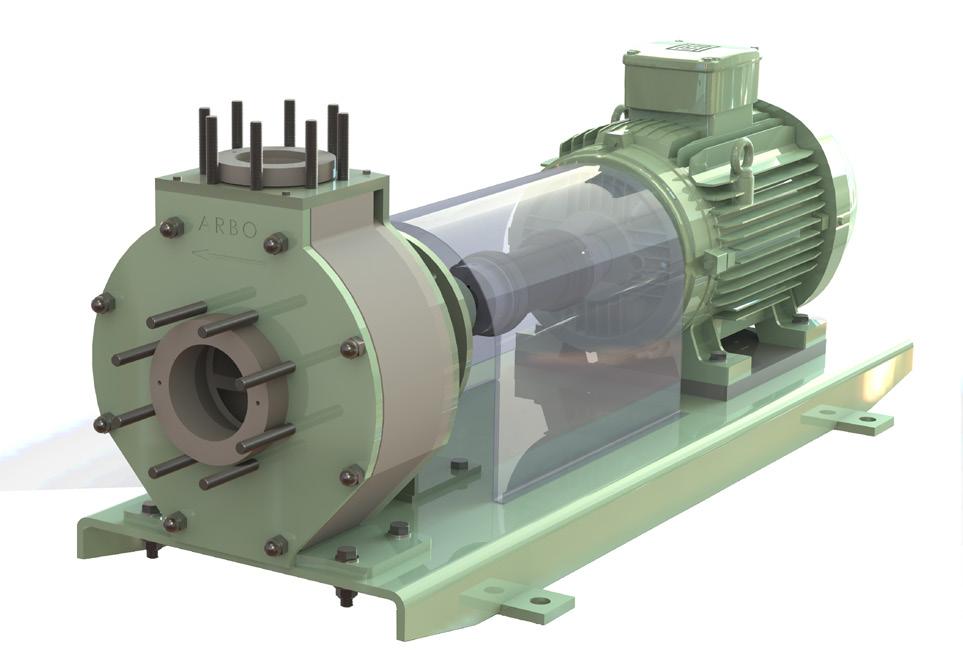 For plastic pumps unique new hydraulic Very smooth operation and low noise level. Increased efficiency Lower NPSHr improved suction capabilities. reduced clogging.