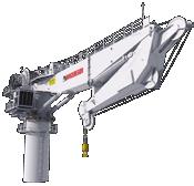 The cranes may be delivered with safe working load of up to 20 tonnes and various slew bearing dimensions and