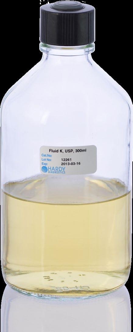 Fluid A A rinsing and diluting fluid. B 100ml glass bottle, USP, 100ml fill, 20/pk... 89407-520 G 500ml polycarbonate bottle, 300ml fill, 10/pk... 89407-530 F 500ml glass bottle, USP, 300ml fill, 10/pk.