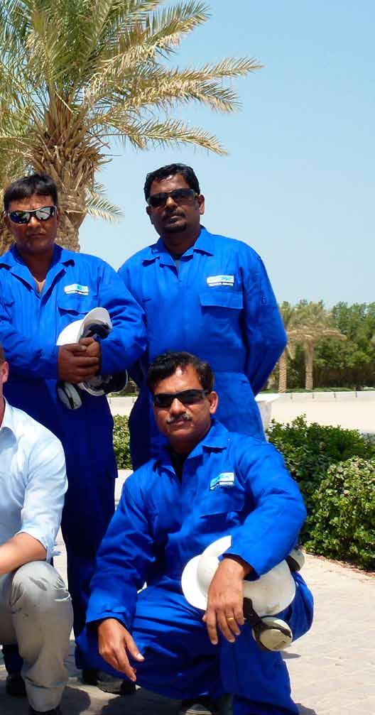 in the desert and oil 21 ory now in Kuwait That means we can offer the customer a lot of added value by being on the spot quickly and working accurately.