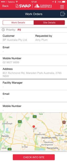Address Site Details When you switch to the Site Details tab, you will see the following information: 81 George St, Sydney Australia, 2000 NSW GPS Coordinates: -33.85886, 151.