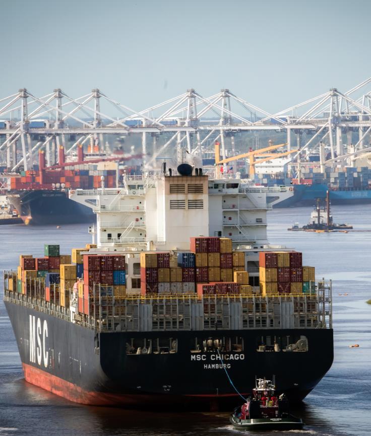 GEORGIA PORTS AUTHORITY Owner operated, statewide authority governed by a 13-member board approved by the Governor of Georgia 6 terminals, 3 cities Savannah,