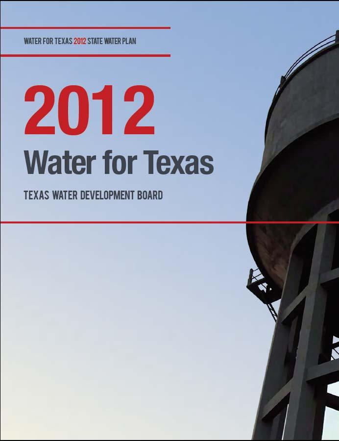 State Water Plan Available at: www.twdb.state.