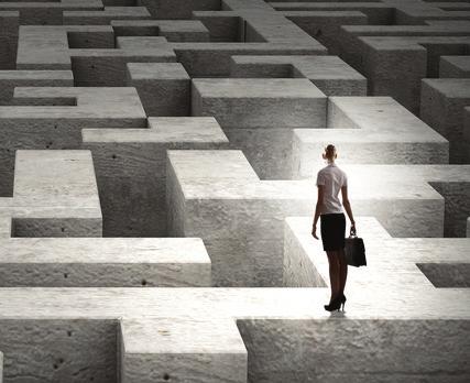 Does your organisation offer a clear route map for women, or a labyrinth?