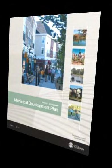 Municipal Development Plan Approved 2010 Sets high level