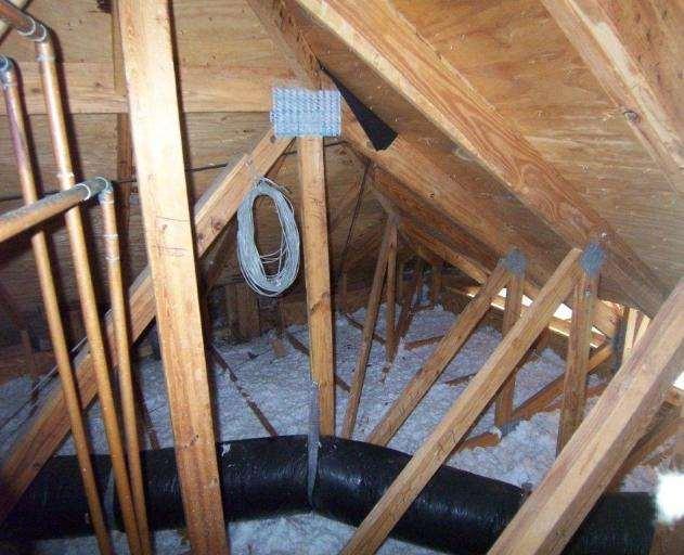 Option: Ducts in Unvented Attic This