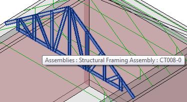 click the command Properties in MWF Truss.