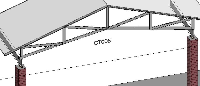 You can then modify the truss using the designer and you also have the option to change the truss properties by clicking Settings.